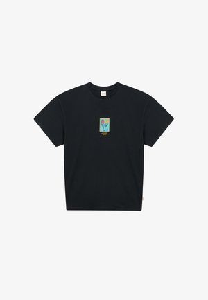 BLKVIS, FLOWER TEE - T-shirt imprimé - black