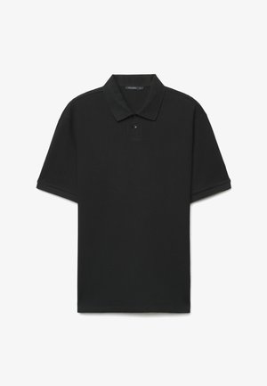 Calliope, T-SHIRT TINTA UNITA - Polo - nero ultrablack