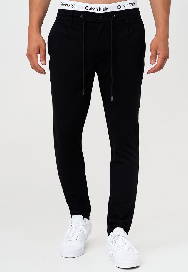 SUPER STRETCH DYER - Pantalon classique - black