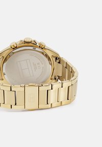 Tommy Hilfiger OWEN - Relógio - gold-coloured/white/blue