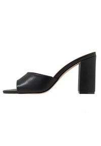 Madden Girl Mules de tacón - black