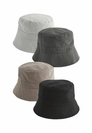 4 PACK  - REGULAR FIT - Hut - black grey