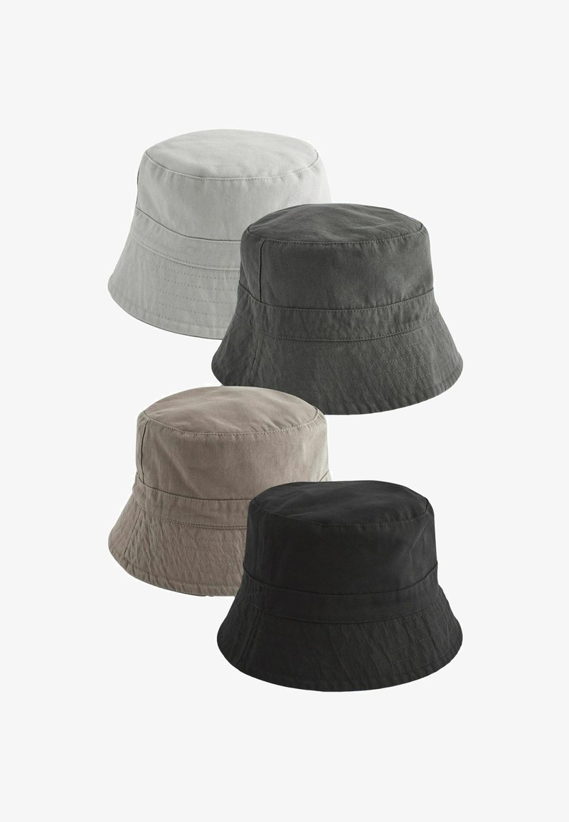 Next 4 PACK - REGULAR FIT - Hatt - black grey