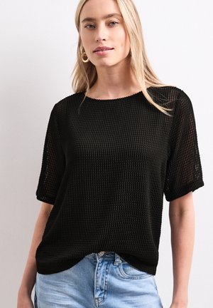 Street One, Blouse - black