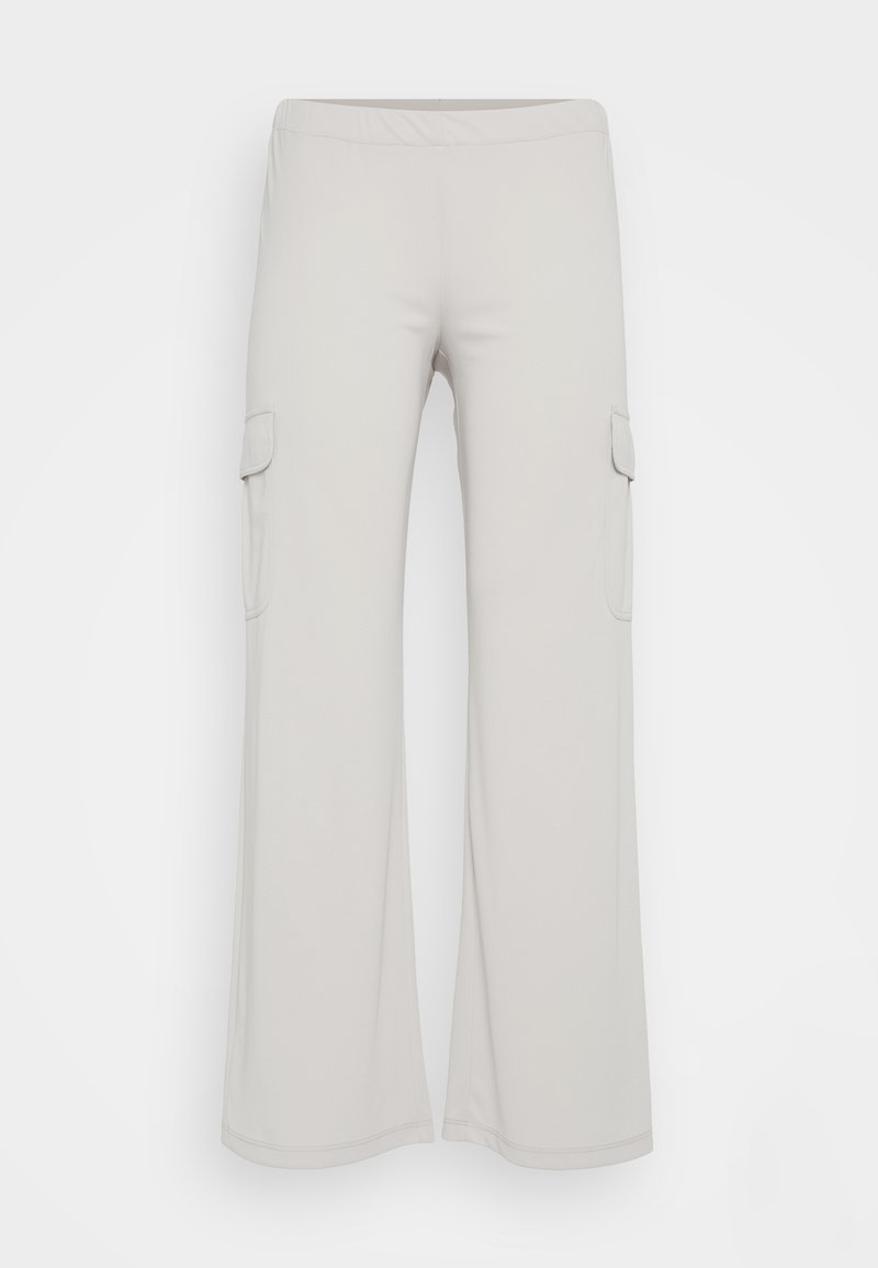 Parker & Rowe Pantaloni cargo a gamba dritta in raso satin Parker & Rowe Pantaloni cargo a gamba dritta in raso satin