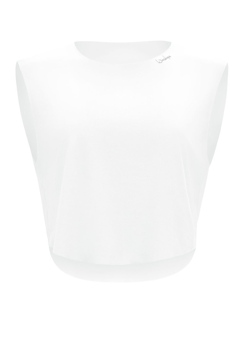 Winshape WINSHAPE SOFT CROPPED TOP AET115LS - Top - ivory/offwhite ...