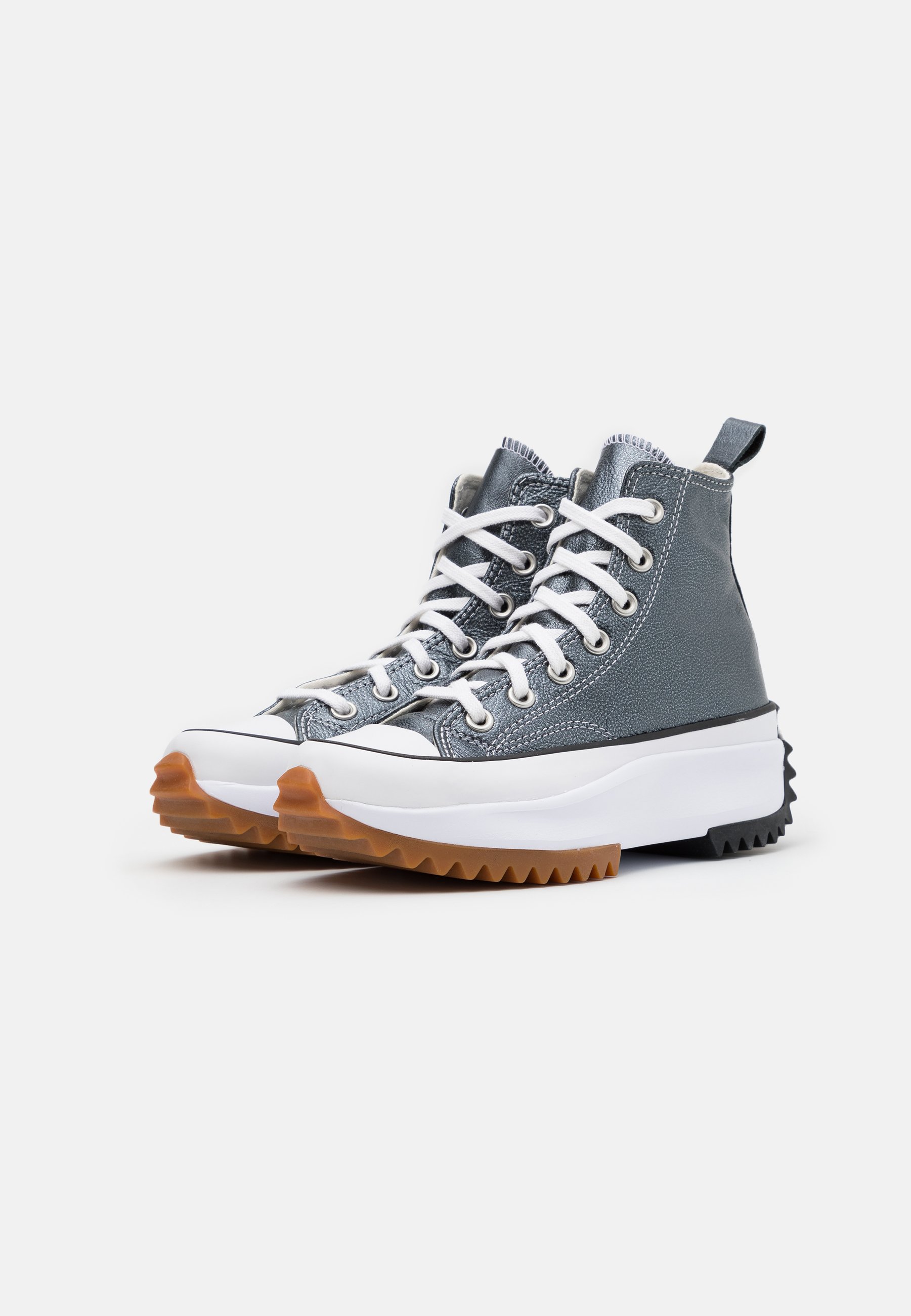 converse bianche pelle alte zalando