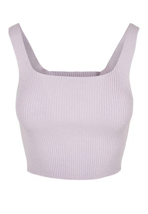 Urban Classics CROPPED - Top - lilac