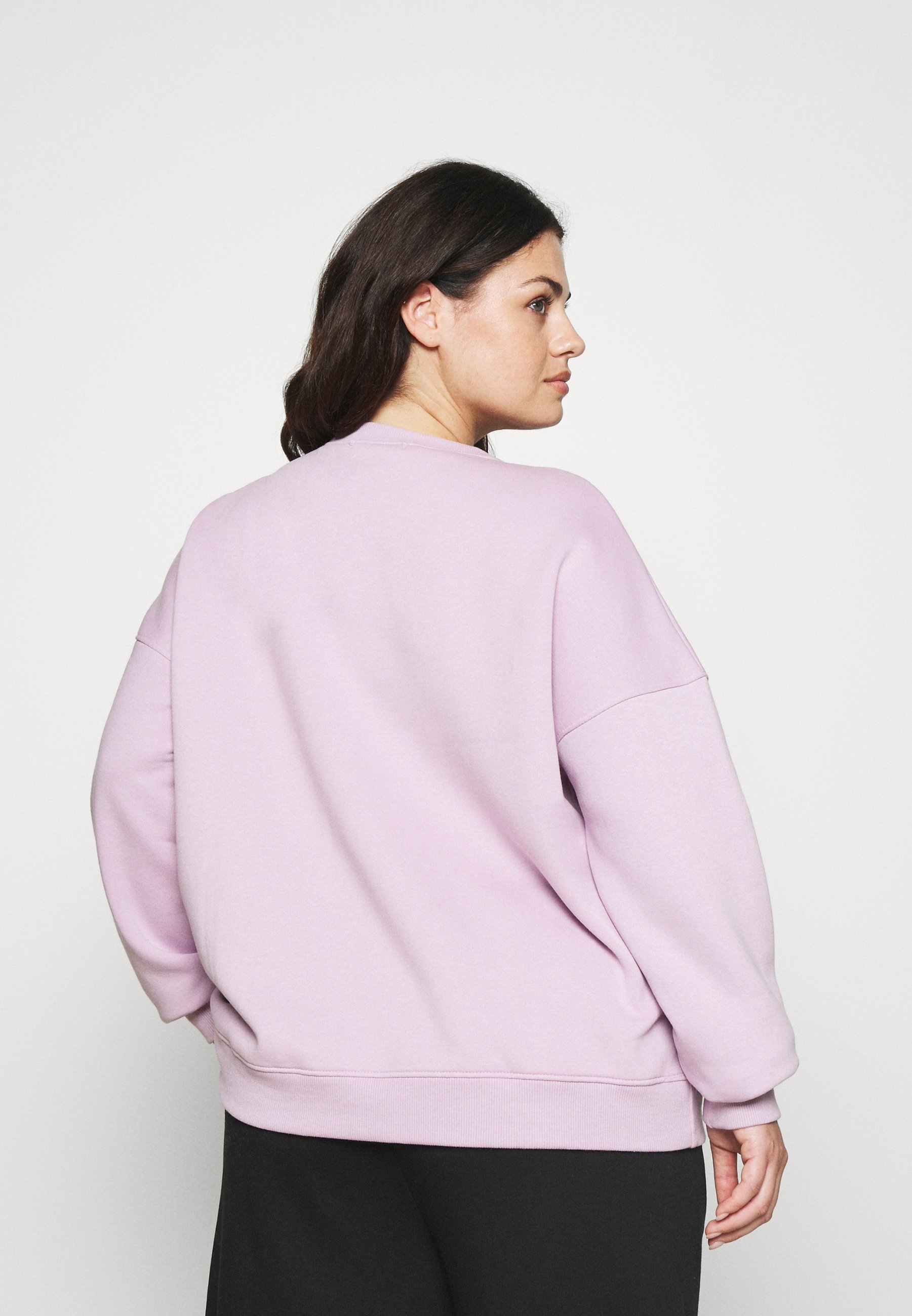 lilac oversized sweater