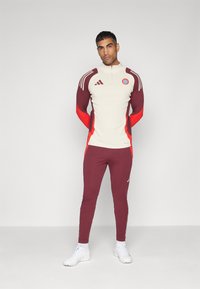 adidas Performance FC BAYERN M�NCHEN EU TRAINING TOP - Klubruházat - beige