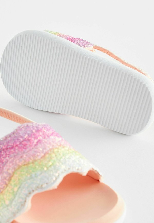 RAINBOW SLIDERS-REGULAR FIT – Badesandale – multi glitter