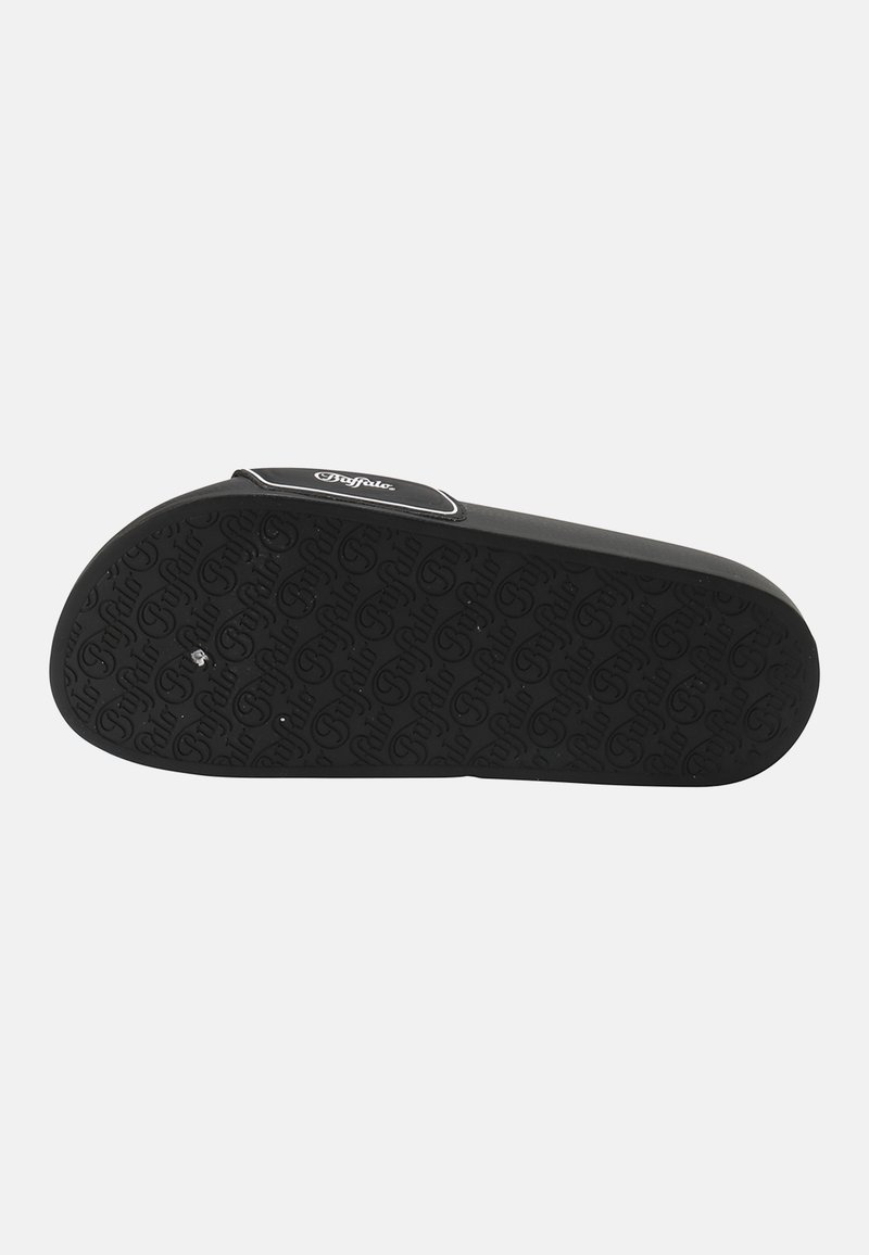 Damen Zehentrenner | Buffalo REES Badesandale black/schwarz - YO59108 Damen Zehentrenner | Buffalo REES Badesandale black/schwarz - YO59108