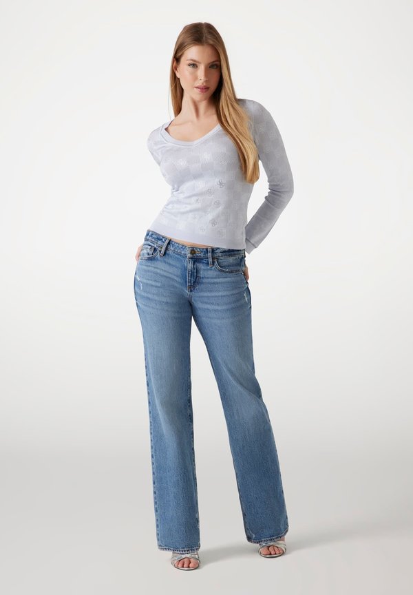 Strickpullover - bleu