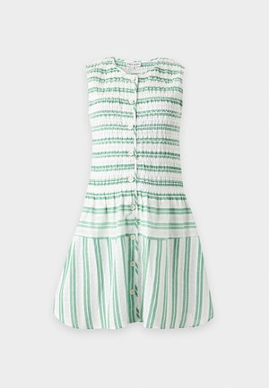 Stine Goya, SMOCKED SLEEVELESS DRESS - Φόρεμα από ζέρσεϊ - light green