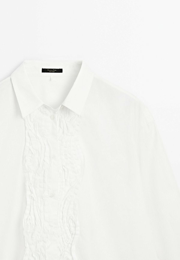 EMBROIDERED  - Button-down blouse4