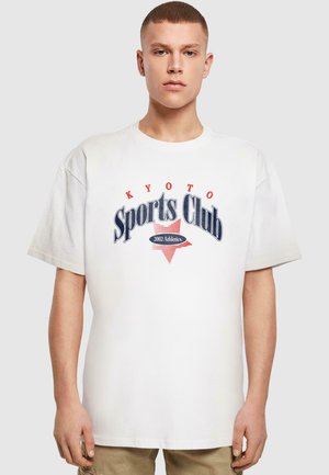 Upscale by Mister Tee KYOTO SPORTS CLUB OVERSIZE  - T-shirt imprimé - white
