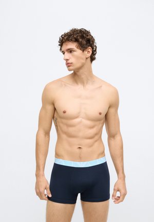 BOLD MONOGRAM PARTE BASSA TRUNK 3 PACK - Boxer alsónadrág - blue