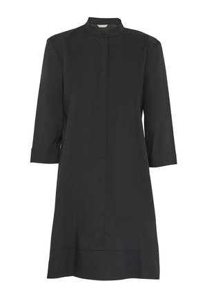MANDARIN COLLAR - Shirt dress - black