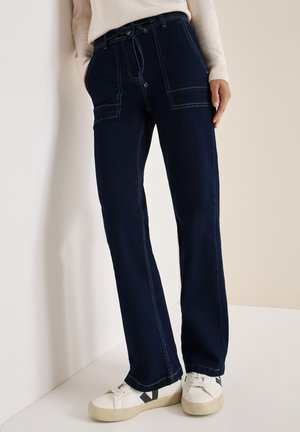 RINSED  - Bootcut-farkut - blau