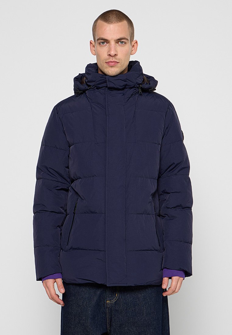 LA MARTINA Gewatteerde jas donkerblauw LA MARTINA Gewatteerde jas donkerblauw