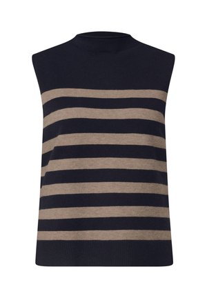 Street One, PULLUNDER MIT TURTLE NECK UND ROLLKANTEN - Pullover - indigo night