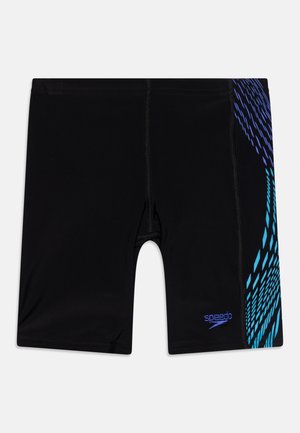 BOYS PLASTISOL PLACEMENT JAMMER - Zwembroek - turquoise/black