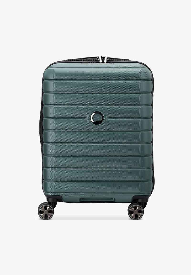 Delsey Paris SHADOW 5.0 SLIM 4-ROLLEN KABINENTROLLEY 55 CM - Valise à roulettes - gruen