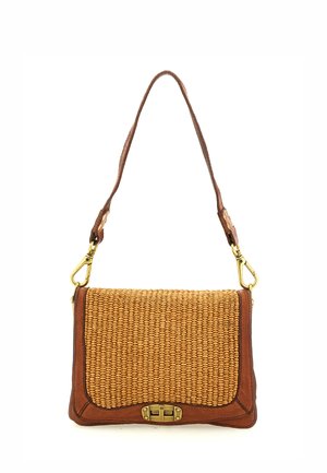 VERACRUZ - Borsa a tracolla - naturale t cognac