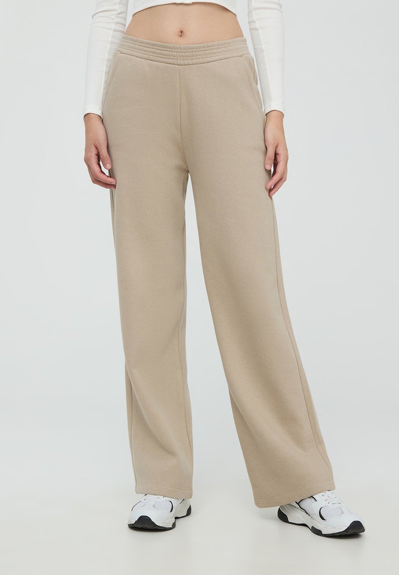 Terranova TUTA PESANTI WIDE - Pantaloni sportivi - fango