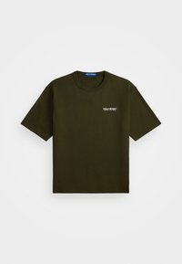RELAXED FIT POLO SPORT JERSEY T-SHIRT - Μπλουζάκι με στάμπα - company olive