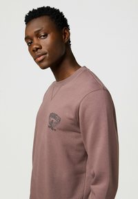 Wrangler LONG SLEEVE AMERICANA CREW FOR REGULAR FIT - Sweater - peppercorn