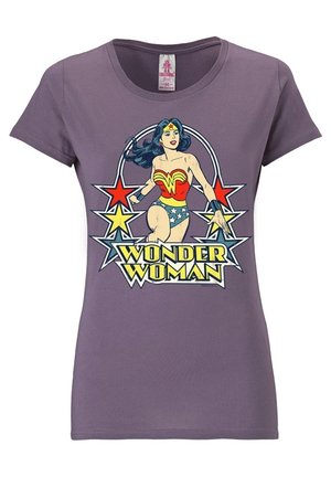 T-shirt print - lilac