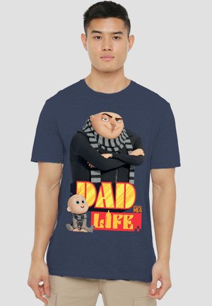 Universal Studios DESPICABLE ME /GRU DAD LIFE - T-Shirt print - dark blue