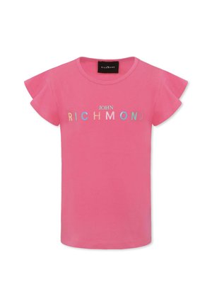 Richmond, MANICA CORTA - Camiseta estampada - pink