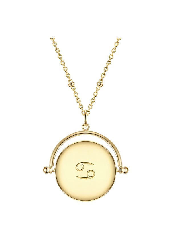 STERNZEICHEN KREBS - Halskette - gelbgoldfarben