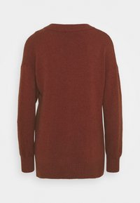 Madewell Stickad tröja - red