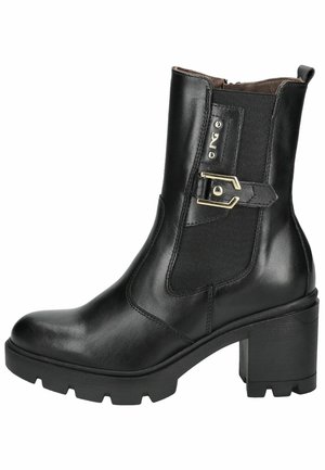 Platform ankle boots - nero