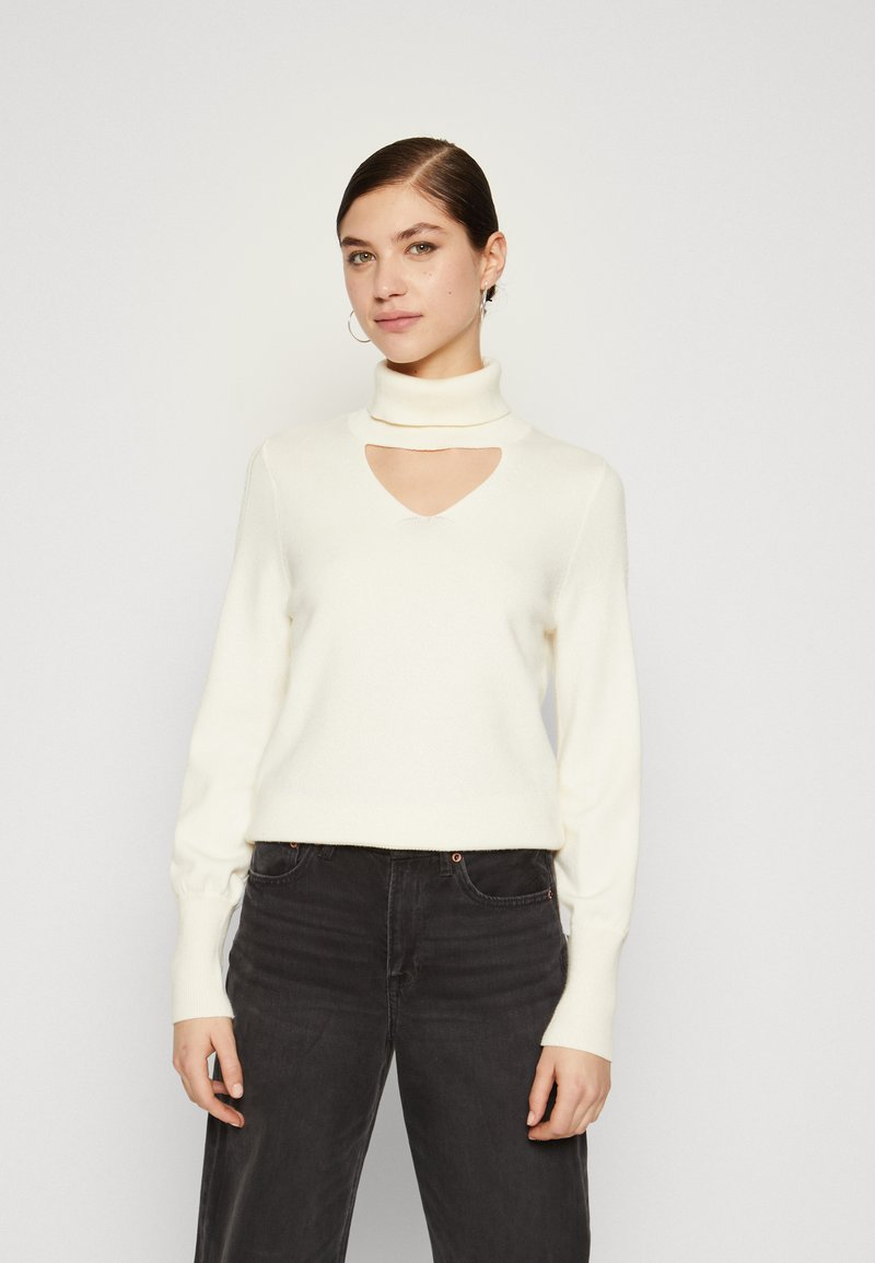 Yasemilie O-Neck Knit Pullover Birch