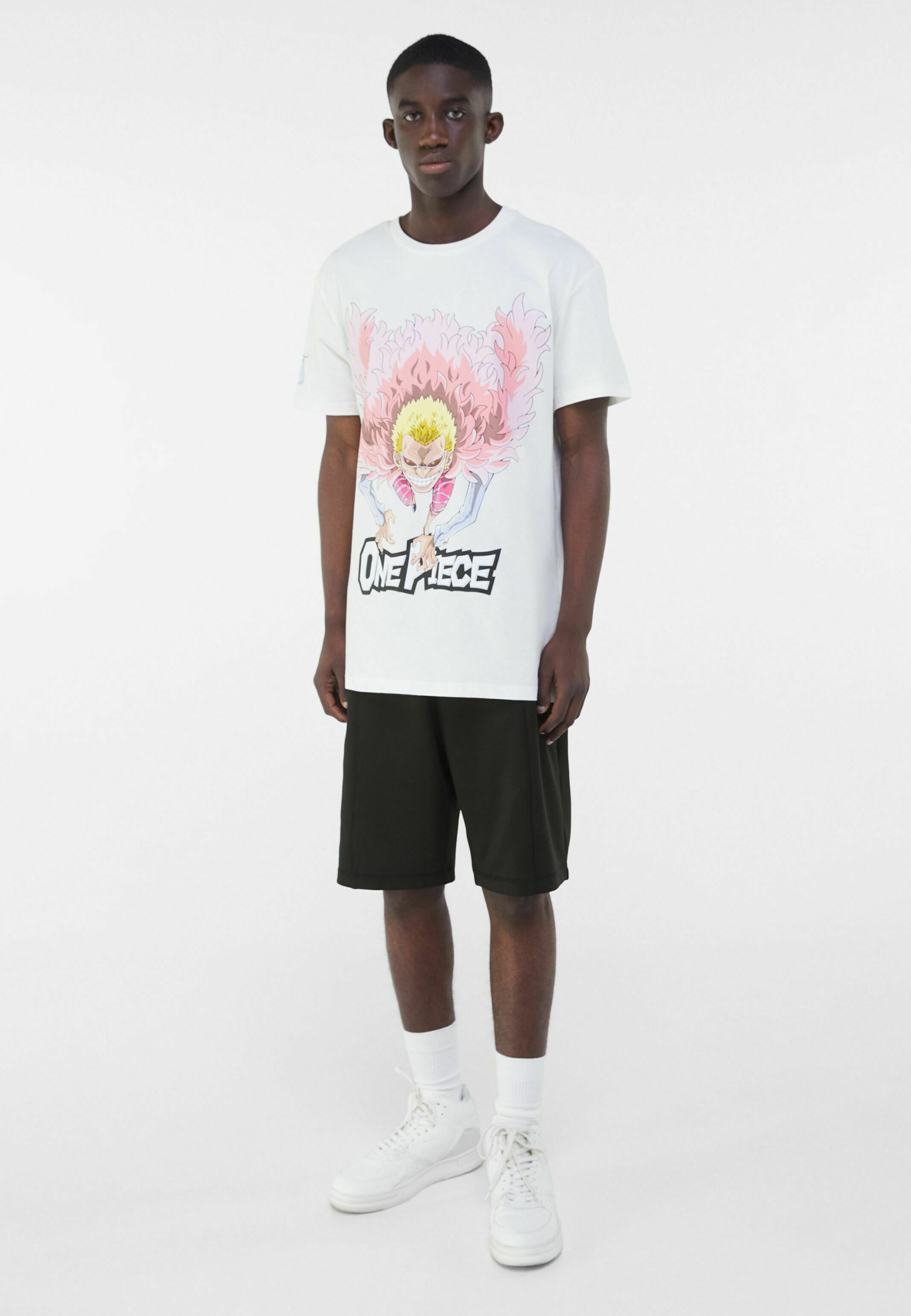 Bershka ONE PIECE - Print T-shirt 