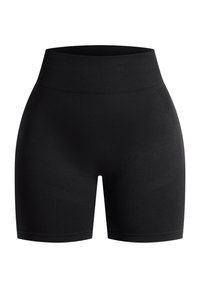 MARIA SOLID SHORTS SCRUNCH KURZE HOSE SEAMLESS - Tights - schwarz