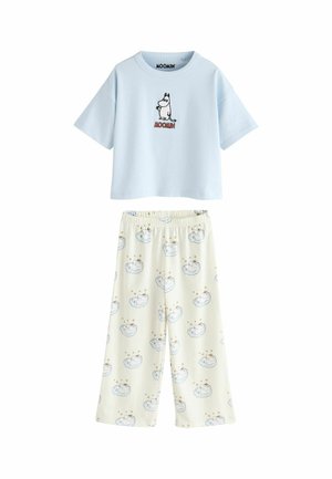 Next MOOMINS WIDE LEG PYJAMAS 1 PACK SET - Nattøj sæt - blue