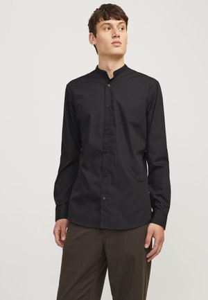 JJJOE SHIRT PLAIN MAO - Shirt - black