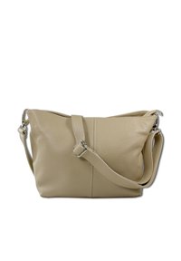 DrachenLeder Schoudertas - taupe beige