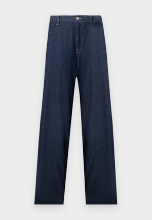 Samsøe Samsøe, PLEAT JEANS - Τζιν χαλαρής εφαρμογής - dark blue