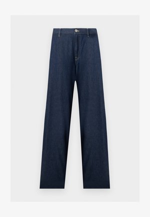 Samsøe Samsøe, PLEAT JEANS - Τζιν χαλαρής εφαρμογής - dark blue