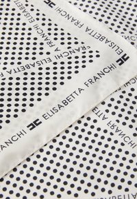 Elisabetta Franchi WOMENS FOULARD - Fuliaras - burro/nero