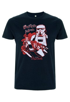 STAR WARS VISIONS NICE RIDE 4 A TROOPER - T-shirt imprimé - navy blue