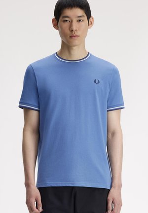 Fred Perry, CAMISETA CON FRANJAS - Camiseta básica - blue