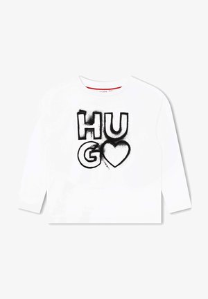 HUGO Kids LONG SLEEVE - Longsleeve - white