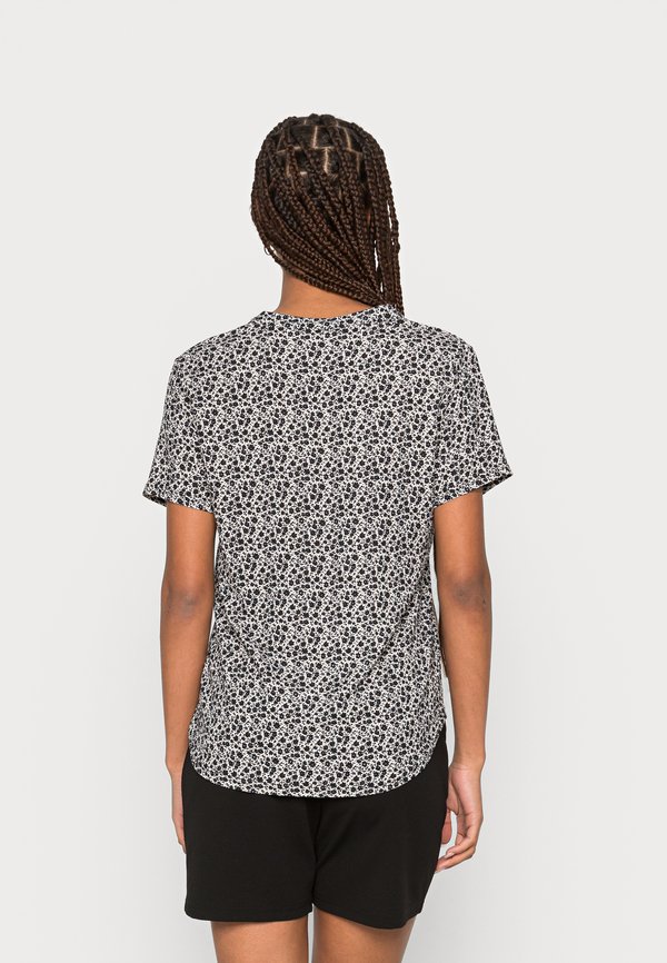 JDYLOTUS V NECK  - Print T-shirt - cloud dancer3